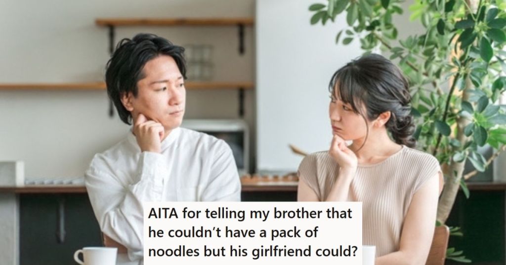 Brother and sister arguing