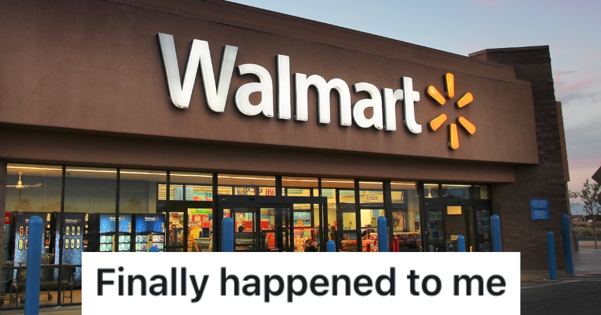 exterior of a walmart store