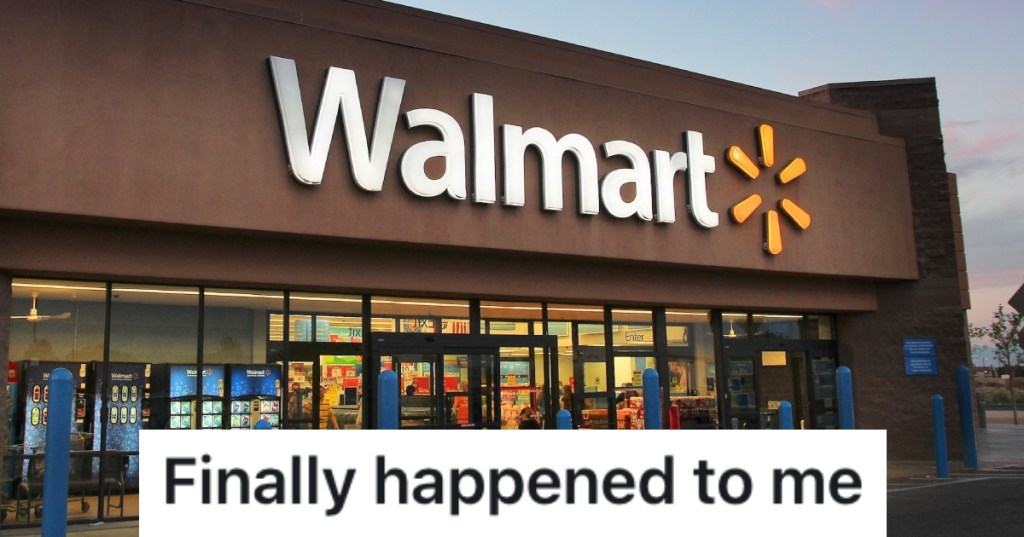 exterior of a walmart store