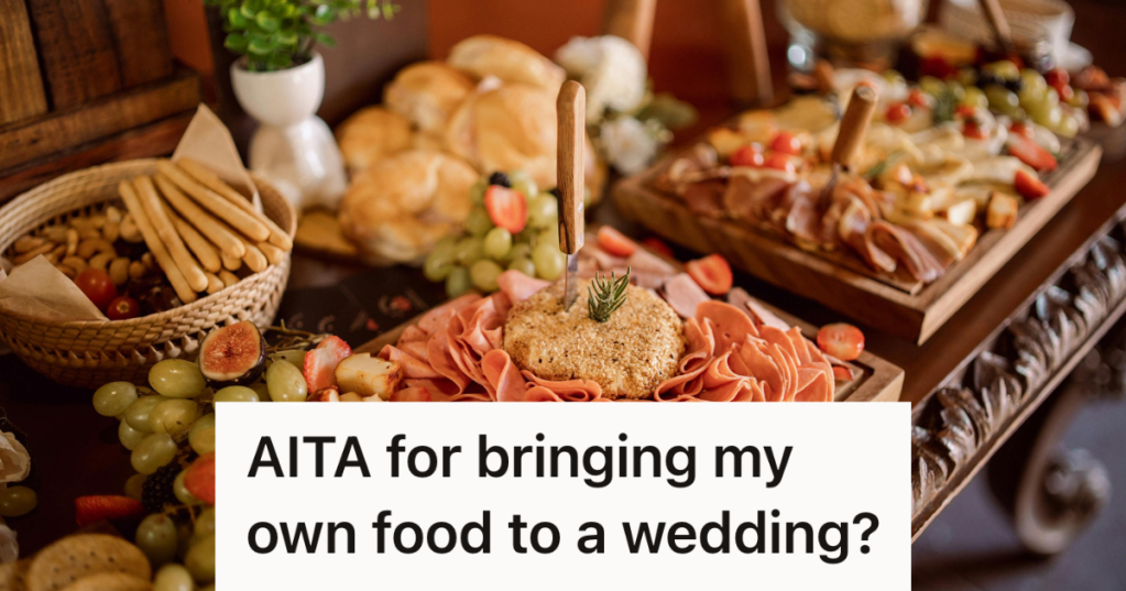 wedding catering table