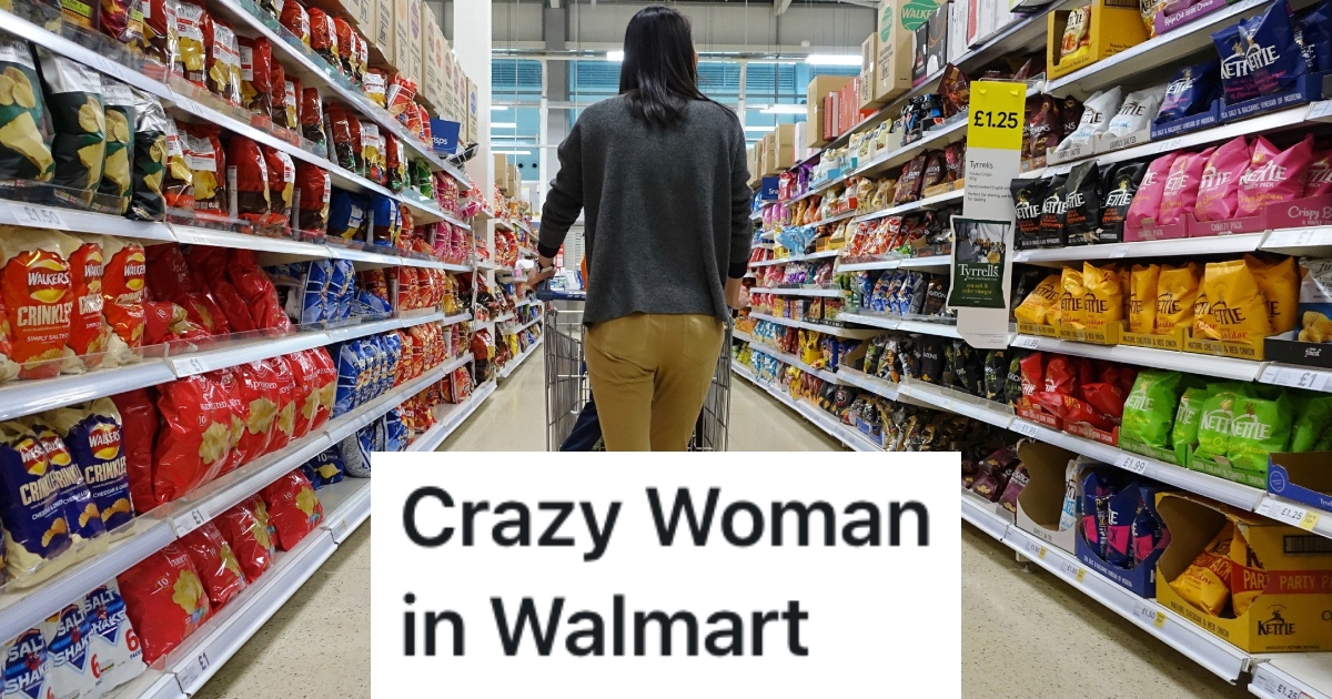 woman in a grocery store