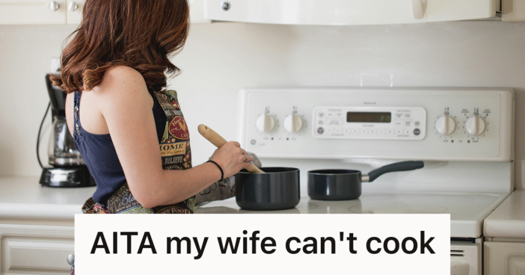 woman cooking in the kitchen