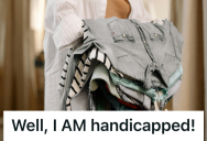 Shopper Lied About Being Handicapped To Get The Largest Fitting Room, But She Ended Up Wasting Everyone’s Time And Patience