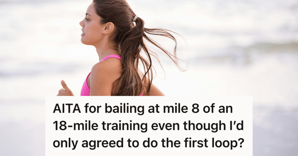 woman jogging by the lake