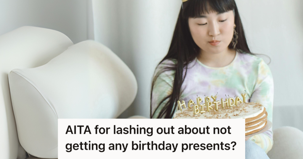 woman looking sad on her birthday