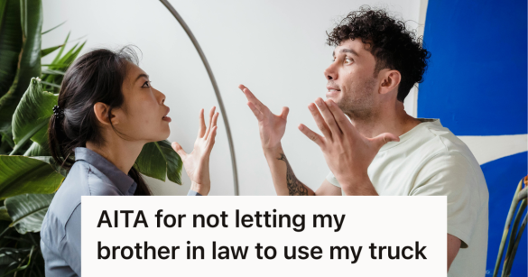 young couple arguing