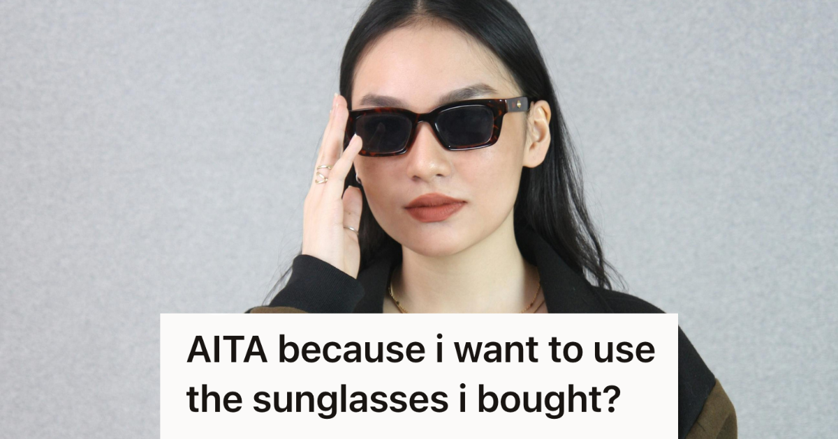 young woman wearing sunglasses