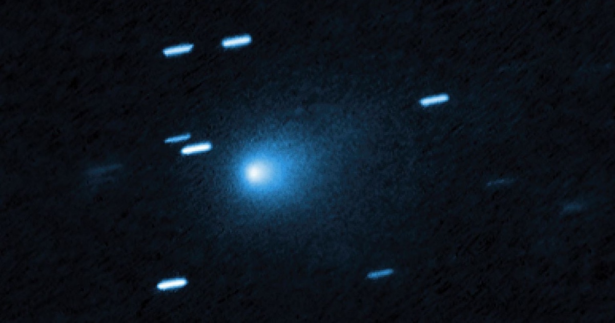 A Rare Interstellar Object Zooming Through Our Solar System Could Be Fundamental To Planets Of The Future 3I/ATLAS captured by the Hubble Space Telescope