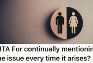 The Company’s Only Female Employee Is Happy About Everything In Her Workplace, But Not The Horror Show Of A Bathroom