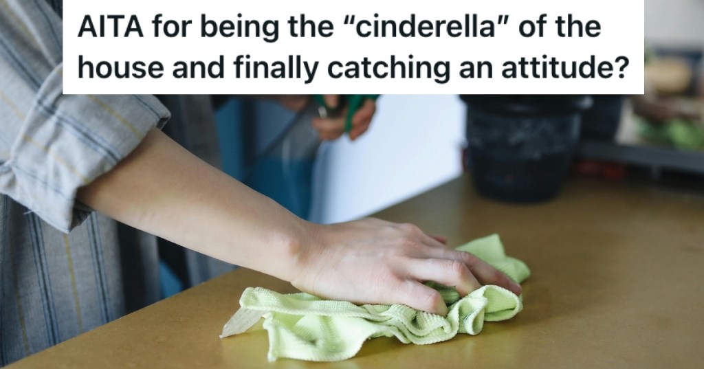 Cleaning a work surface