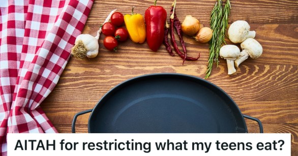 A pot with vegetables and garlic
