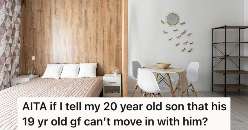 A neutral studio apartment