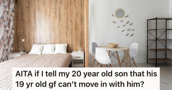 A neutral studio apartment