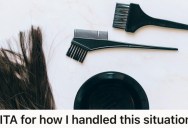 Mom Is Happily Housing Three Extra Adults Under Her Roof, But When Her Son’s Girlfriend Wanted To Dye Her Hair, Their Happy Harmony Imploded