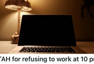 Student Is About To Turn In For The Night When The Leader Of Their Group Project Asks Them To Put In Some Overtime, But Their Refusal To Drop Everything Has Big Repercussions