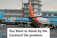 Airline Employee Asked For A Small Parking Exception To Save The Company Money, But When Management Refused And Broke A Contract Later, He Made Them Pay Thousands