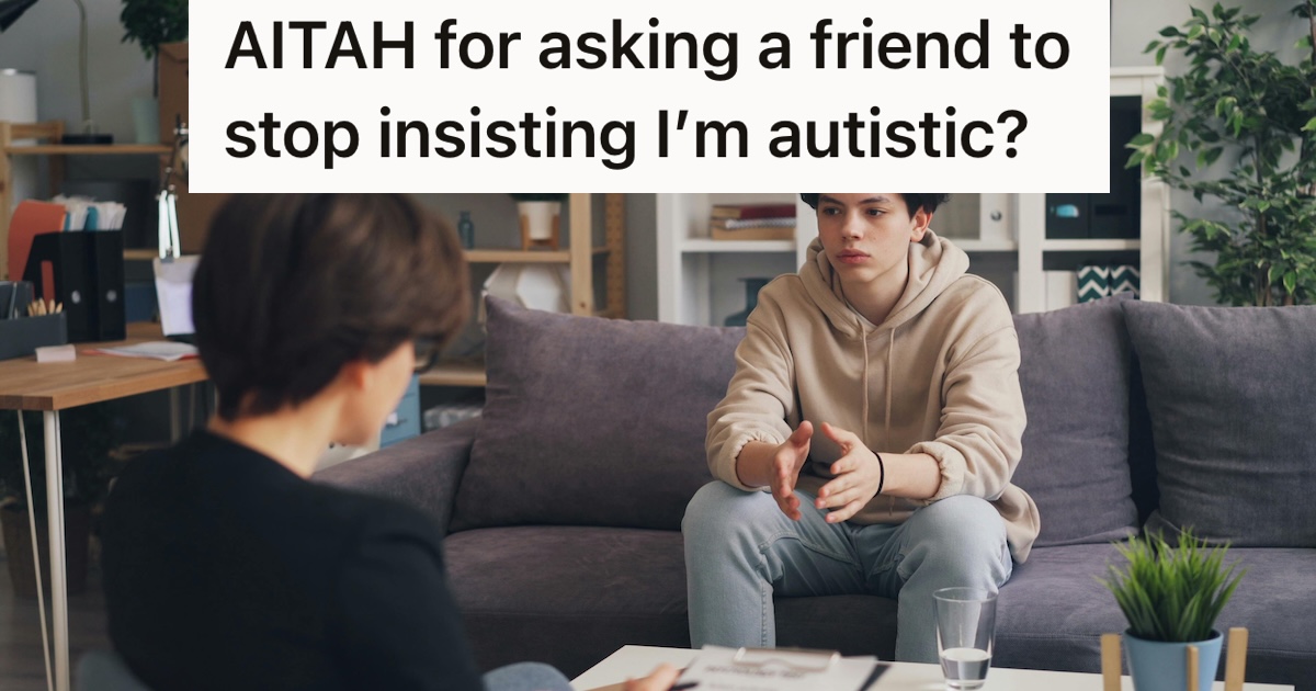 Teen boy talking to therapist