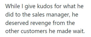 Bad Mood 1 Customer Takes His Time Reading Every Line Of A Cell Phone Contract After Rude Sales Manager Tells Him To Hurry, Leaving The Manager Working Three Hours Past Closing