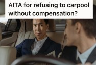 His Brother Promised To Get His License Four Years Ago, But He’s Still Driving Him To Work Because They Work At The Same Place. So Now He Wants To Get Compensated Fairly.