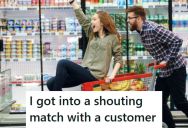 A Parent Got Offended And Started Yelling When The Worker Told Him Pushing His Child On A Cart Was Dangerous And Stupid, But He May Have Saved The Kids Life