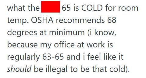 Cold 2 Woman Turned On The Heat During A Sudden Cold Snap, But Her Spouse Got Angry And Shut It Off Because He Said She Didn’t Need It