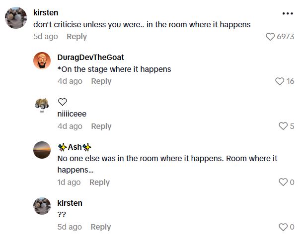 Comment 1 19 The Actress Playing Angelica On Broadways Hamilton Has Something To Say About Internet Tolls Criticizing Their Cast