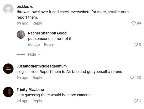 Comment 1 23 What Would You Do If You Checked In To Your AirBnB And You Found A Camera Turned On Sitting On The Counter? Is This Even Legal?
