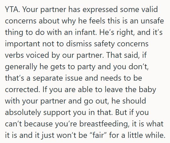 Comment 2 133 Her Little Sister Is Having A Huge Halloween Party At Her House, And She Wants To Be There With Her Newborn, But The Babys Dad Is Raising Serious Concerns