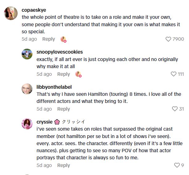 Comment 2 19 The Actress Playing Angelica On Broadways Hamilton Has Something To Say About Internet Tolls Criticizing Their Cast