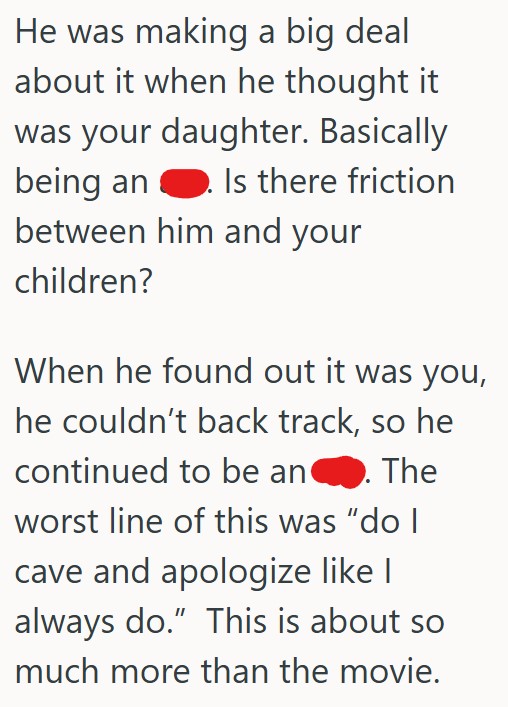 Comment 3 75 Husband Got Upset With Her For Renting Movies Without Telling Him, And Now She Is Refusing To Kiss Him Unless He Apologizes