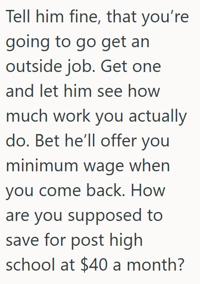 Comment 4 48 This Young Man Has Been Working On His Fathers Farm For Years, But When He Asked For A Very Reasonable Raise, His Father Got Upset And Called Him Ungrateful