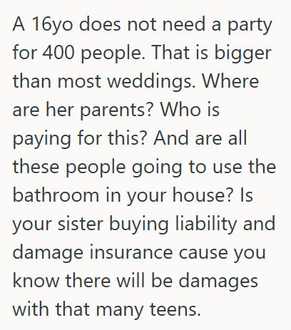 Comment 4 85 Her Little Sister Is Having A Huge Halloween Party At Her House, And She Wants To Be There With Her Newborn, But The Babys Dad Is Raising Serious Concerns