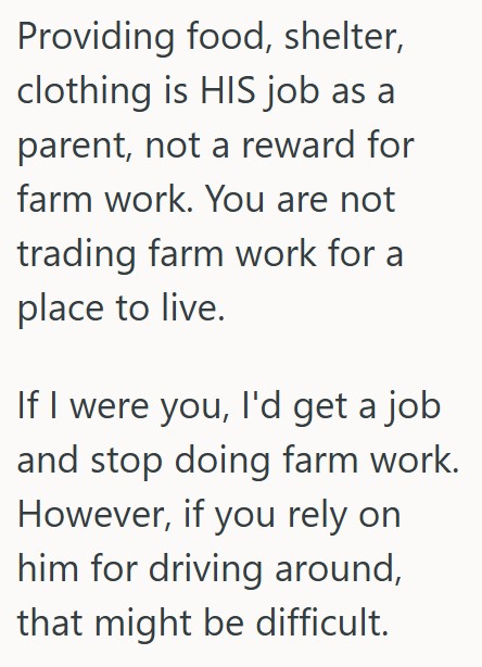 Comment 5 45 This Young Man Has Been Working On His Fathers Farm For Years, But When He Asked For A Very Reasonable Raise, His Father Got Upset And Called Him Ungrateful