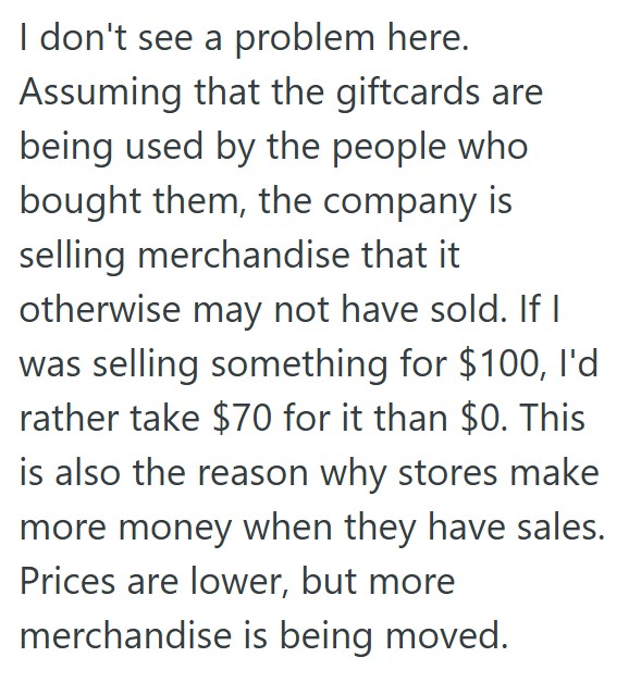 Comment 5 61 Loss Prevention Employee Uncovered A Massive Gift Card Fraud Scheme, But Corporate Said To Ignore It Since The Employee Engaged In The Fraud Was Buying The Gift Cards