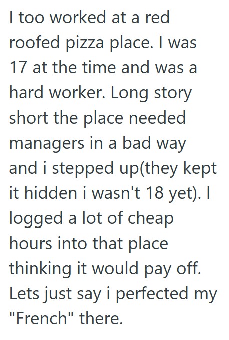 Comment 5 62 He Wanted To Get Fired From His Pizza Shop Job, But No Matter What He Did, His Boss Would Not Get Rid Of Him