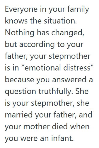 Comment 5 77 He Likes His Stepmother, But He Doesnt See Her As His Real Mom, So She Got Upset And Demanded He Change