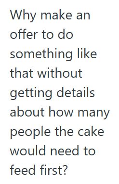 Comment 5 79 An Aunt Offered To Pay For Her Nieces Wedding Cake, But Then Realized She Couldnt Afford It, So Now The Niece Is Heartbroken