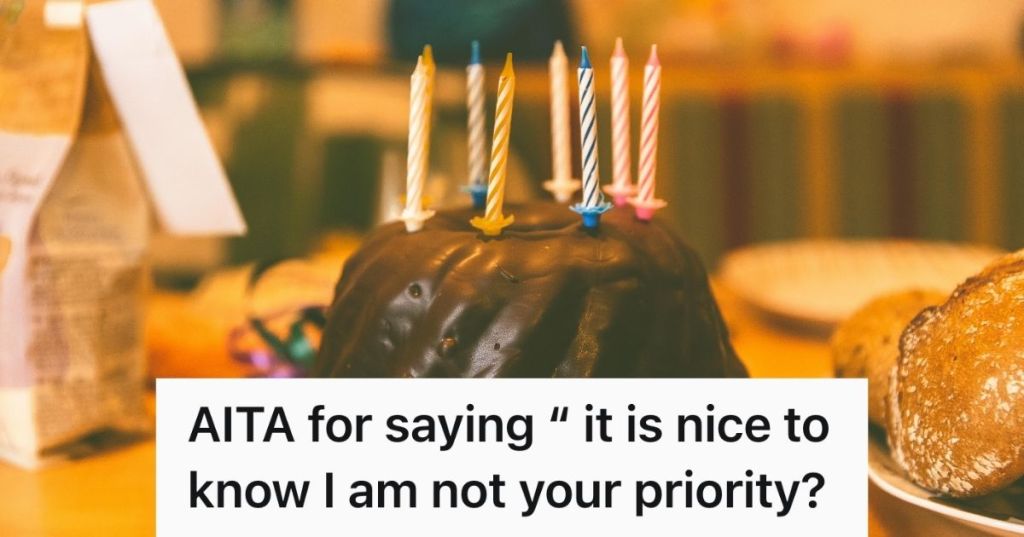 A chocolate cake with candles on it