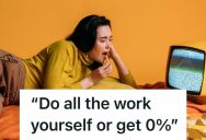 Student Is In A Group Project With Bad Students Who Refuse To Work, So She Lets Them Fail The Class Because It Won’t Count Toward Her Final Grade