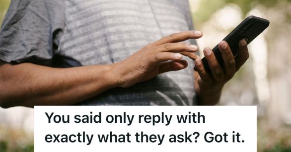 Man touching a smartphone screen.