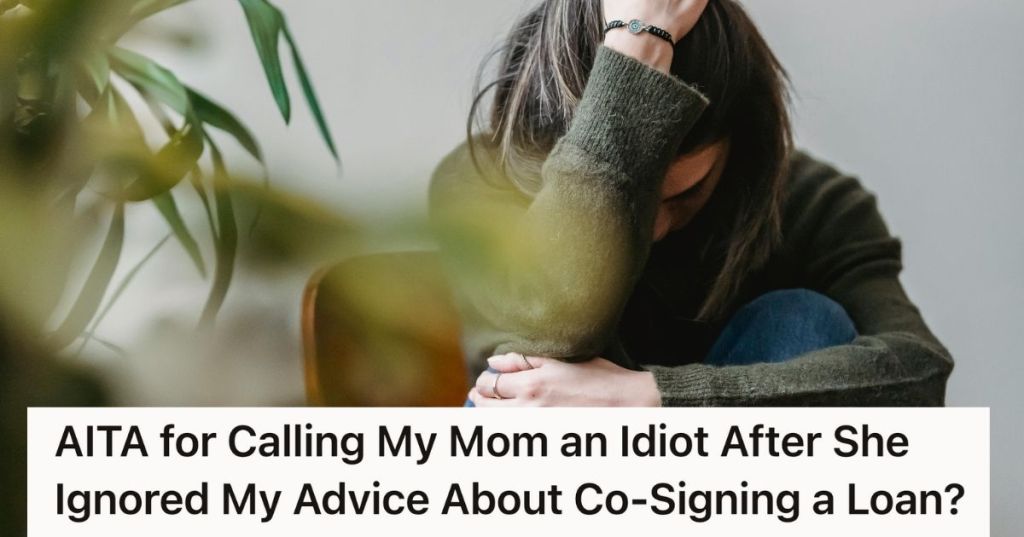 Woman with her head in her hands