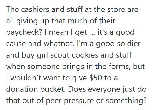 Donate 1 Retail Worker Asked Customer To Donate To A Children’s Charity, But When She Refused And Demanded The Cashier Give Up Her Own Pay Instead, The Line Fought Back