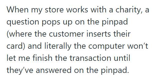 Donate Retail Worker Asked Customer To Donate To A Children’s Charity, But When She Refused And Demanded The Cashier Give Up Her Own Pay Instead, The Line Fought Back