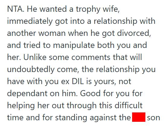 Father Spends His Son’s Wedding Night Supporting His Ex Daughter In Law Instead Of Going To The Ceremony, So His Son Cuts Ties Over What He Calls A Betrayal Ex DIL 1 Father Spends His Son’s Wedding Night Supporting His Ex Daughter In Law Instead Of Going To The Ceremony, So His Son Cuts Ties Over What He Calls A Betrayal
