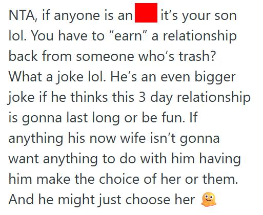 Father Spends His Son’s Wedding Night Supporting His Ex Daughter In Law Instead Of Going To The Ceremony, So His Son Cuts Ties Over What He Calls A Betrayal Ex DIL 3 Father Spends His Son’s Wedding Night Supporting His Ex Daughter In Law Instead Of Going To The Ceremony, So His Son Cuts Ties Over What He Calls A Betrayal