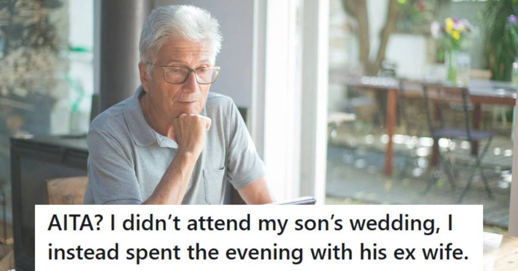 Older father looking at messages from his angry son on the tablet