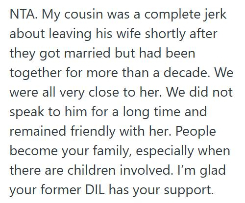 Father Spends His Son’s Wedding Night Supporting His Ex Daughter In Law Instead Of Going To The Ceremony, So His Son Cuts Ties Over What He Calls A Betrayal Ex DIL Father Spends His Son’s Wedding Night Supporting His Ex Daughter In Law Instead Of Going To The Ceremony, So His Son Cuts Ties Over What He Calls A Betrayal