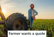 Steel Yard Salesmen Found That Farmers Were Very Nice, But Also Very Long Winded, Making It Take Far Longer Than Necessary To Help Them Complete Their Sale