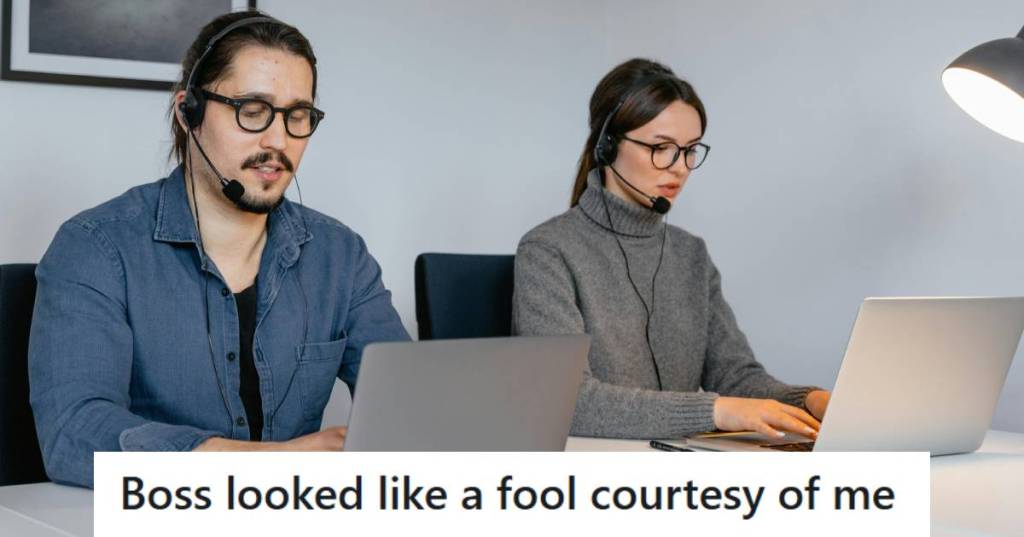 Woman and man sitting next to each other emailing clients back