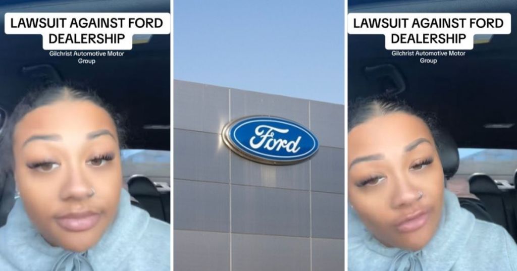 Woman upset with Ford dealership